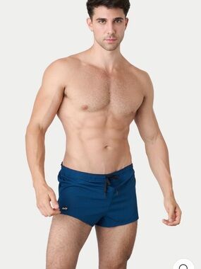 Men's Blue Awry Shorts